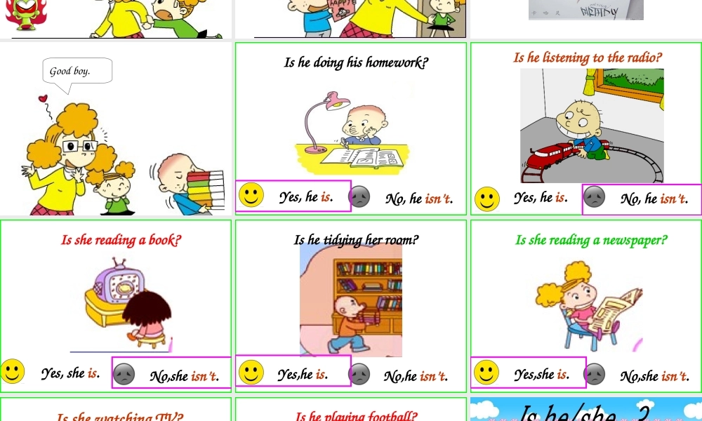 外研版（一起）二下Module 3《Unit 1 Sam isn’t tidying his room》ppt课件5.ppt