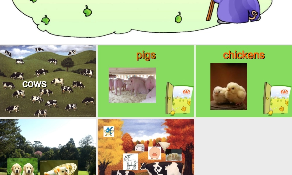 外研版（一起）一下Module 5《Unit 1 They’re cows》ppt课件1.ppt