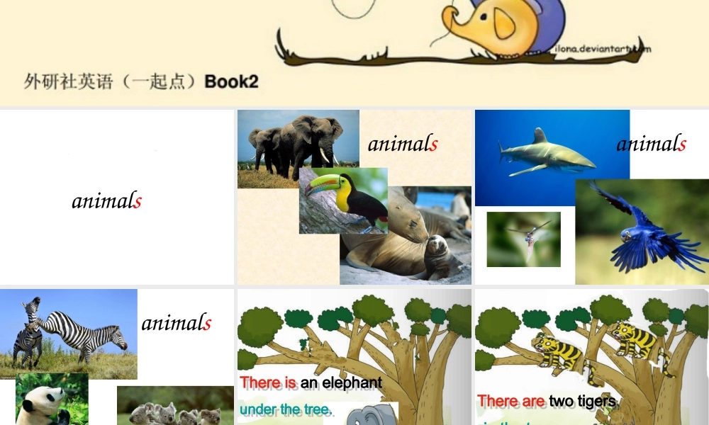 外研版（一起）一下Module 7《Unit 1 There is a cat in the tree》ppt课件2.ppt