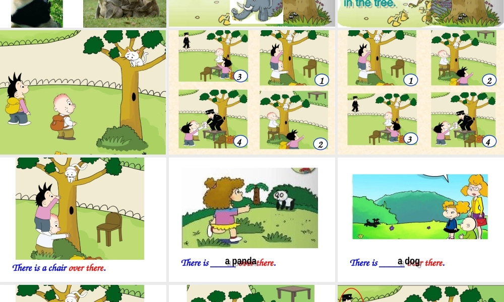 外研版（一起）一下Module 7《Unit 1 There is a cat in the tree》ppt课件2.ppt
