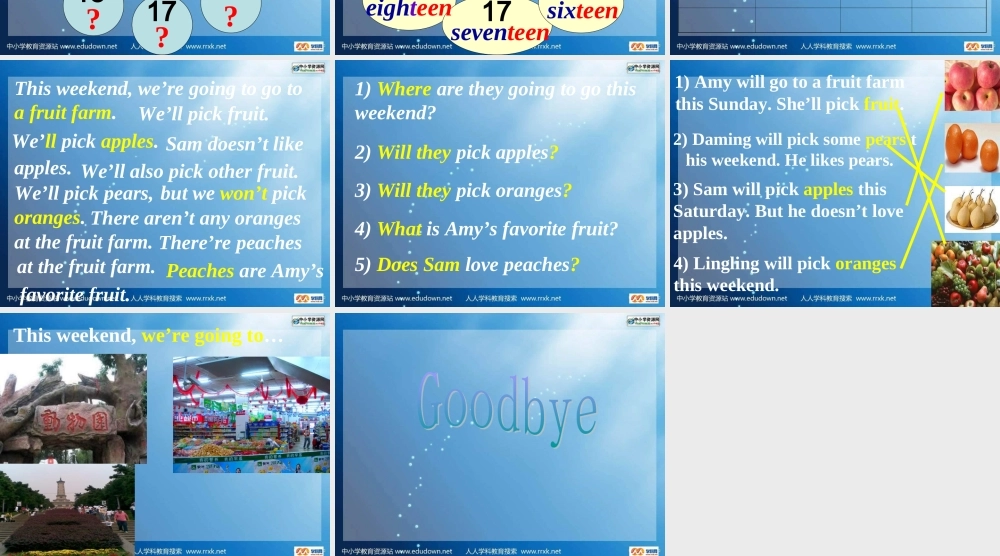 外研版一起小学英语三下《Module 4Unit 2 Thirteen,fourteen,fifteen...》PPT课件 (1).ppt