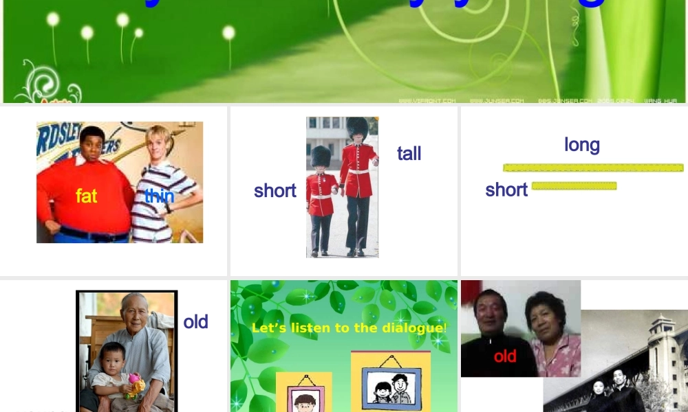 外研版一起小学英语三下《Module 9Unit 1 They were very young.》PPT课件 (4).ppt