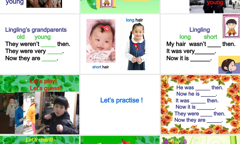 外研版一起小学英语三下《Module 9Unit 1 They were very young.》PPT课件 (4).ppt