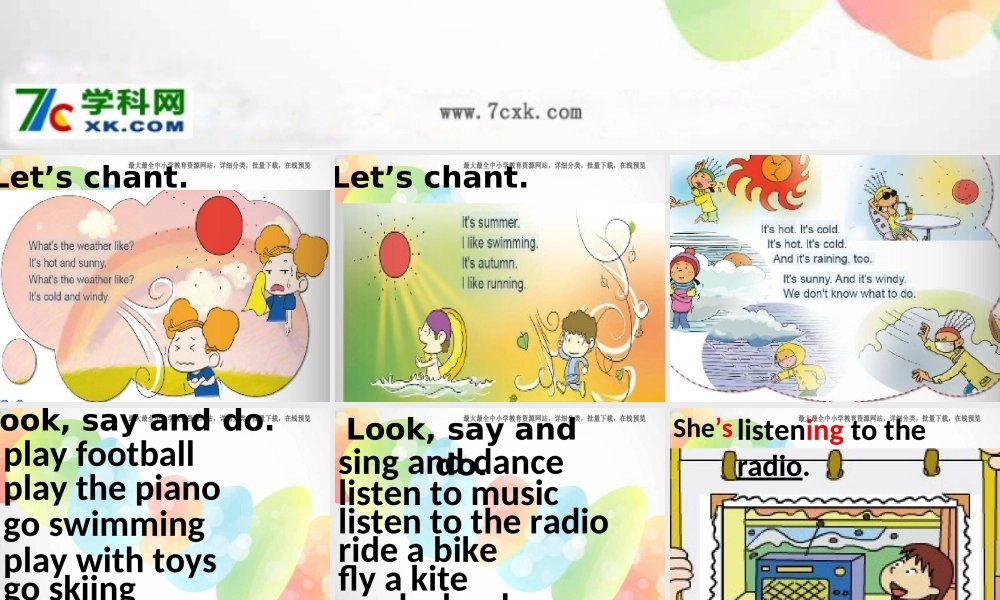 外研版（一起）二下Module 2《Unit 2 I’m drawing a picture》ppt课件2m.ppt