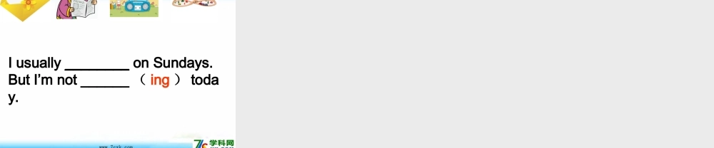 外研版（一起）二下Module 6《Unit 1 I usually play basketball》ppt课件6.ppt