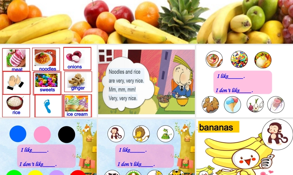 Module 3《Unit 1 Do you like bananas》ppt课件2.ppt