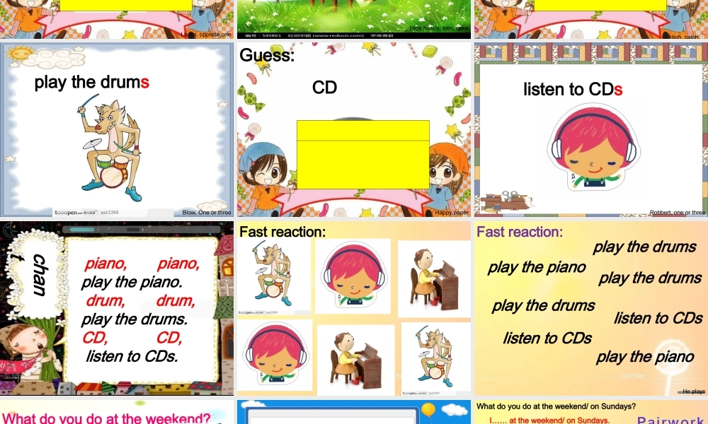 Module 8《Unit 2 Does he play the piano》ppt课件1.ppt