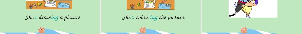 外研版（一起）二下Module 2《Unit 2 I’m drawing a picture》ppt课件1.ppt