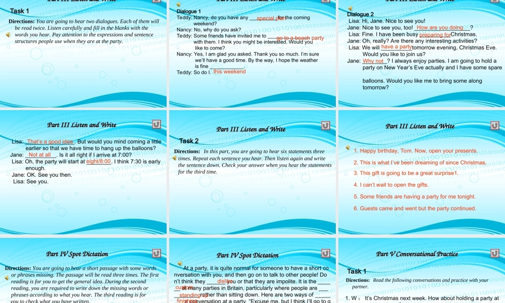 牛津译林苏教版小学英语六下《Unit 5 A party 》PPT课件 (1).ppt