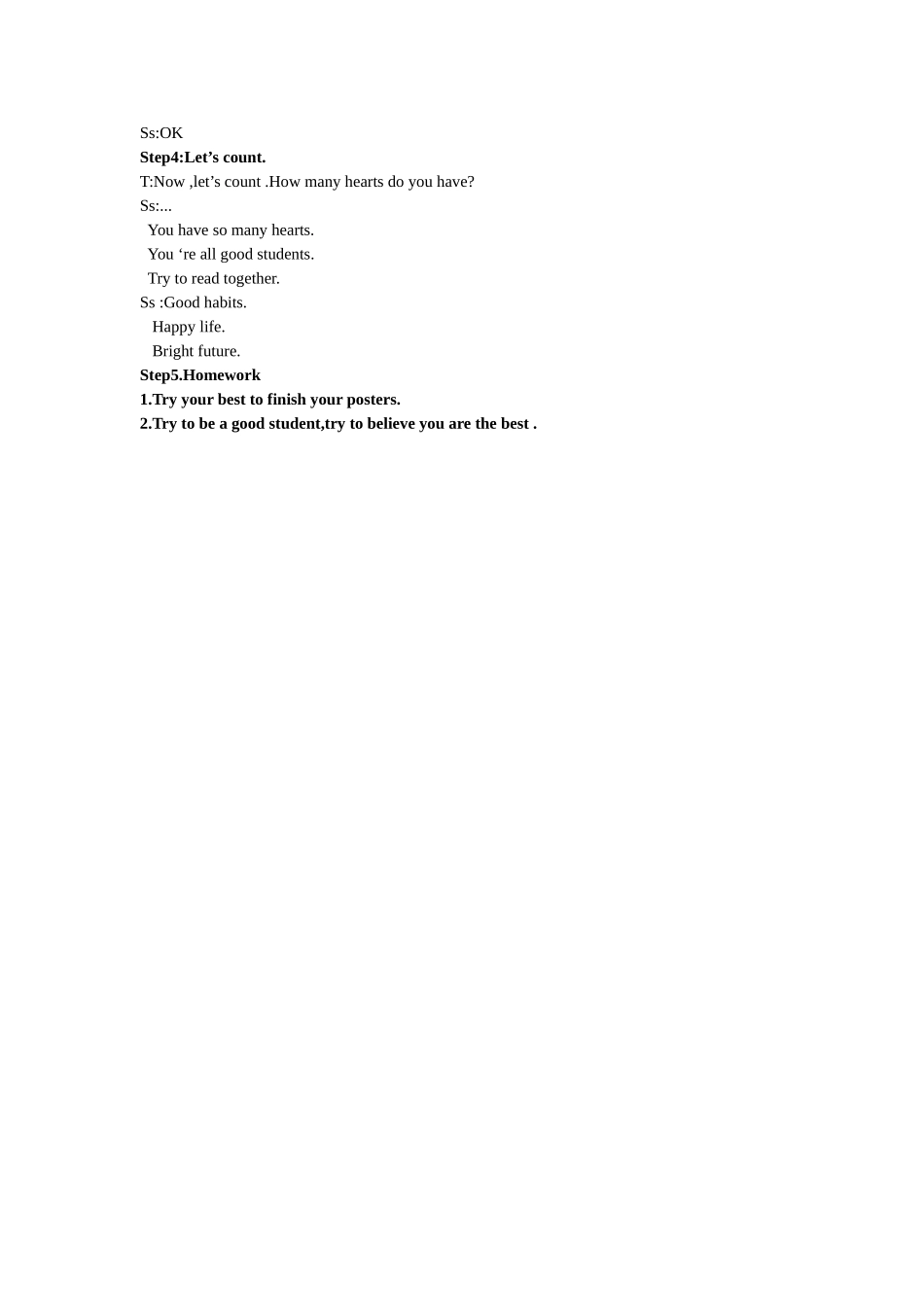 牛津译林苏教版小学英语六下《Project 1 Being a good student 》word教案(1).doc_第3页