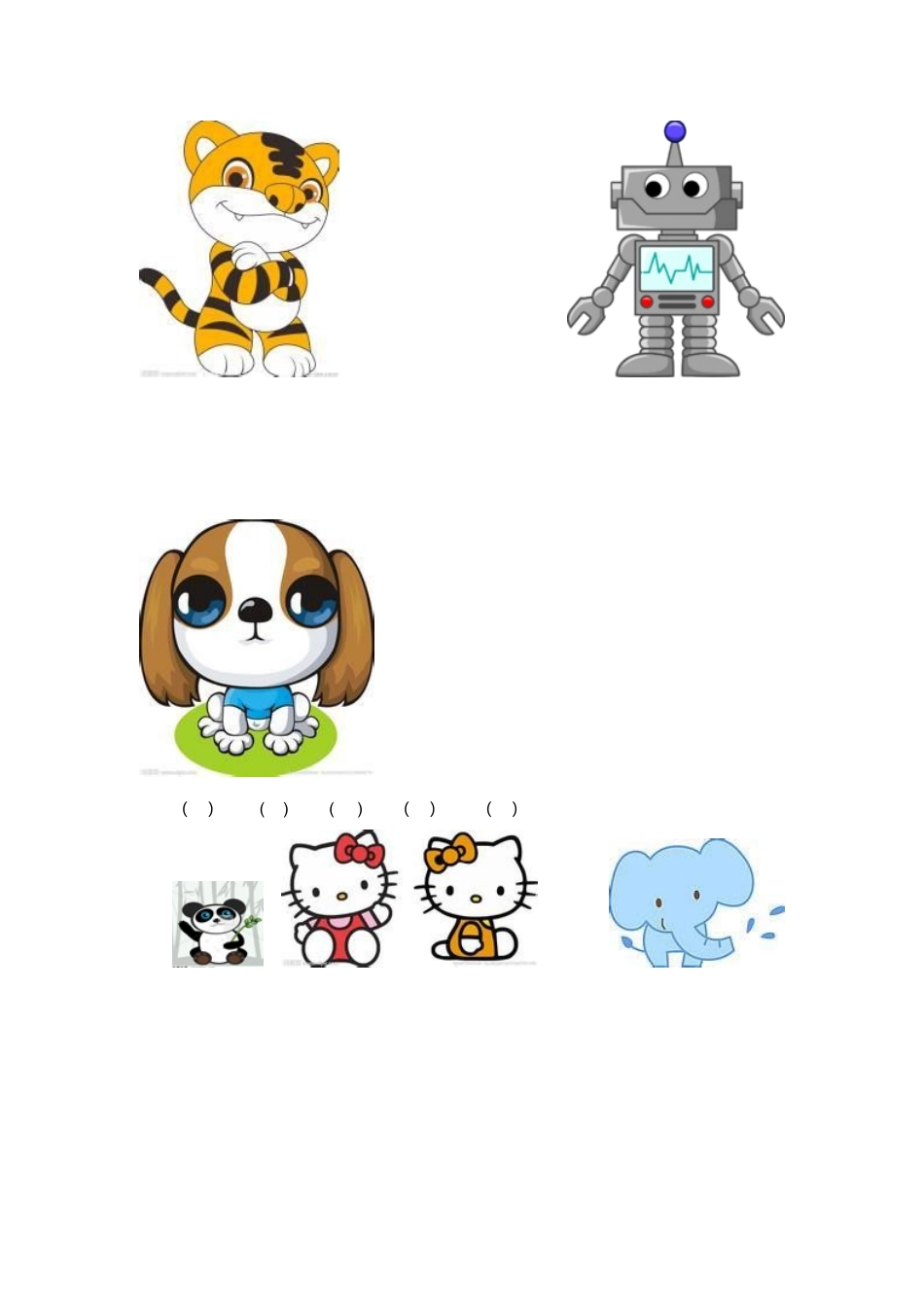 （听力+答案+解析）-Unit 1 I like dogs译林版(三起).doc_第2页