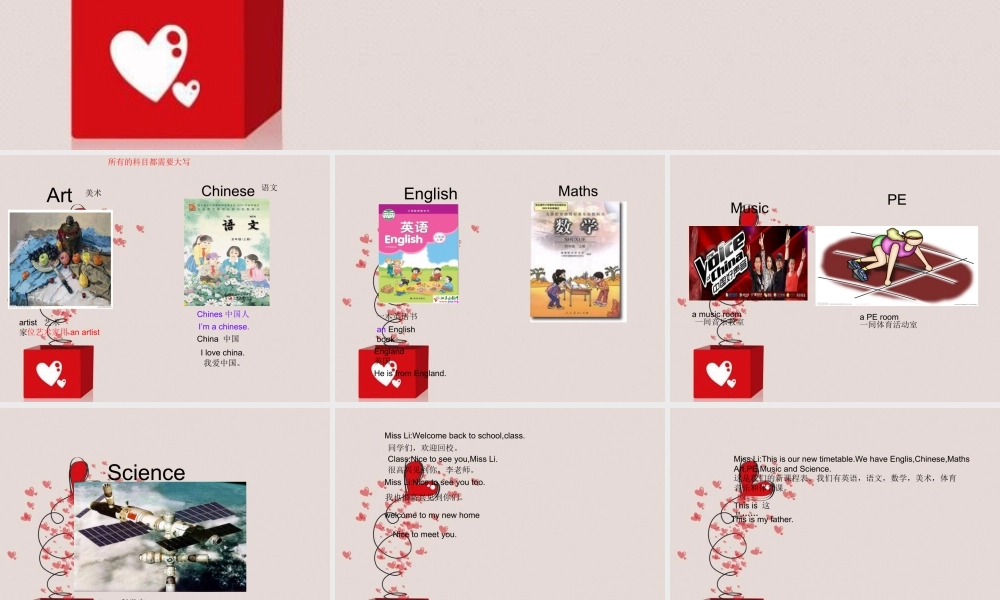 江苏译林版四年级英语下册《unit 1 our school subjects》ppt课件5.ppt