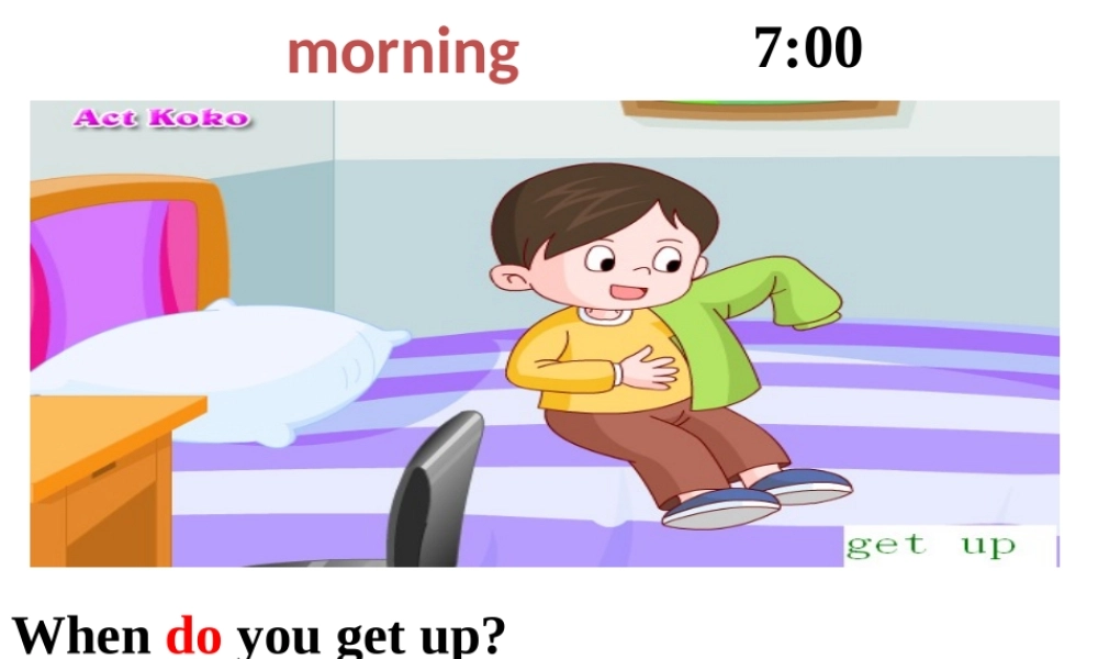 江苏译林版四年级英语下册《unit 3 my day》ppt课件5.ppt