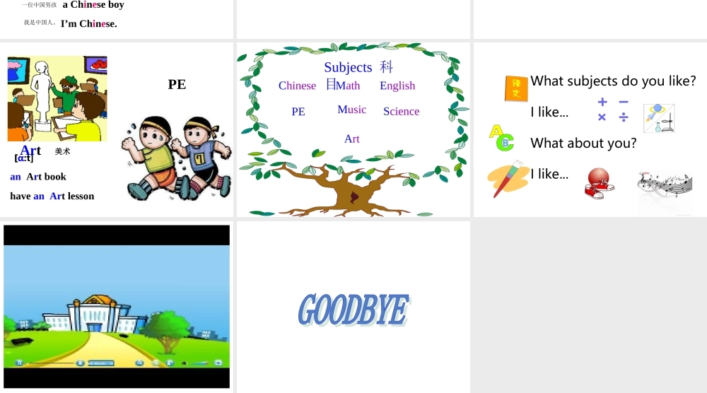 江苏译林版四年级英语下册《unit 1 our school subjects》ppt课件4.ppt