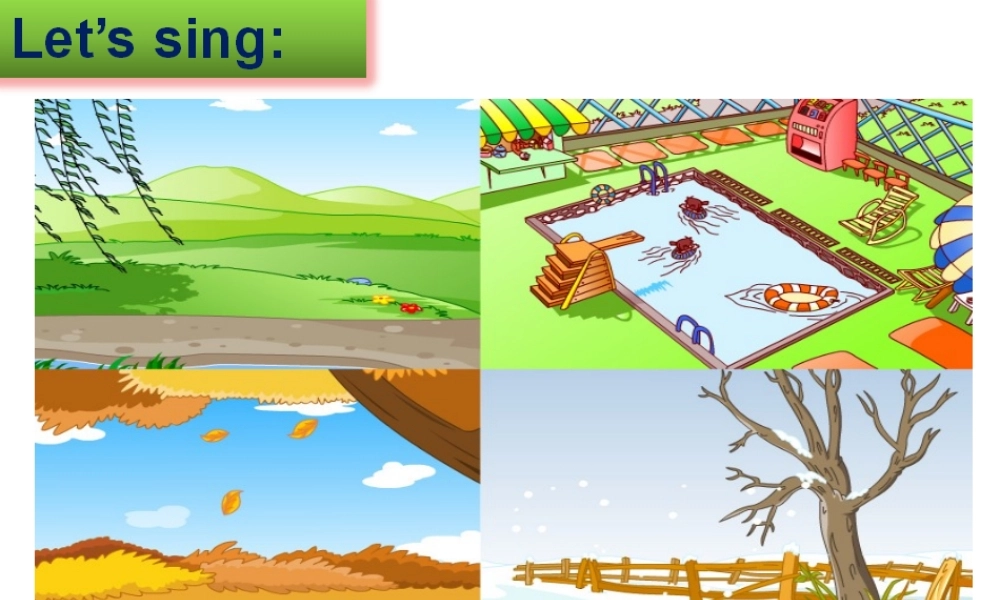 江苏译林版四年级英语下册《unit 5 seasons》ppt课件2.ppt