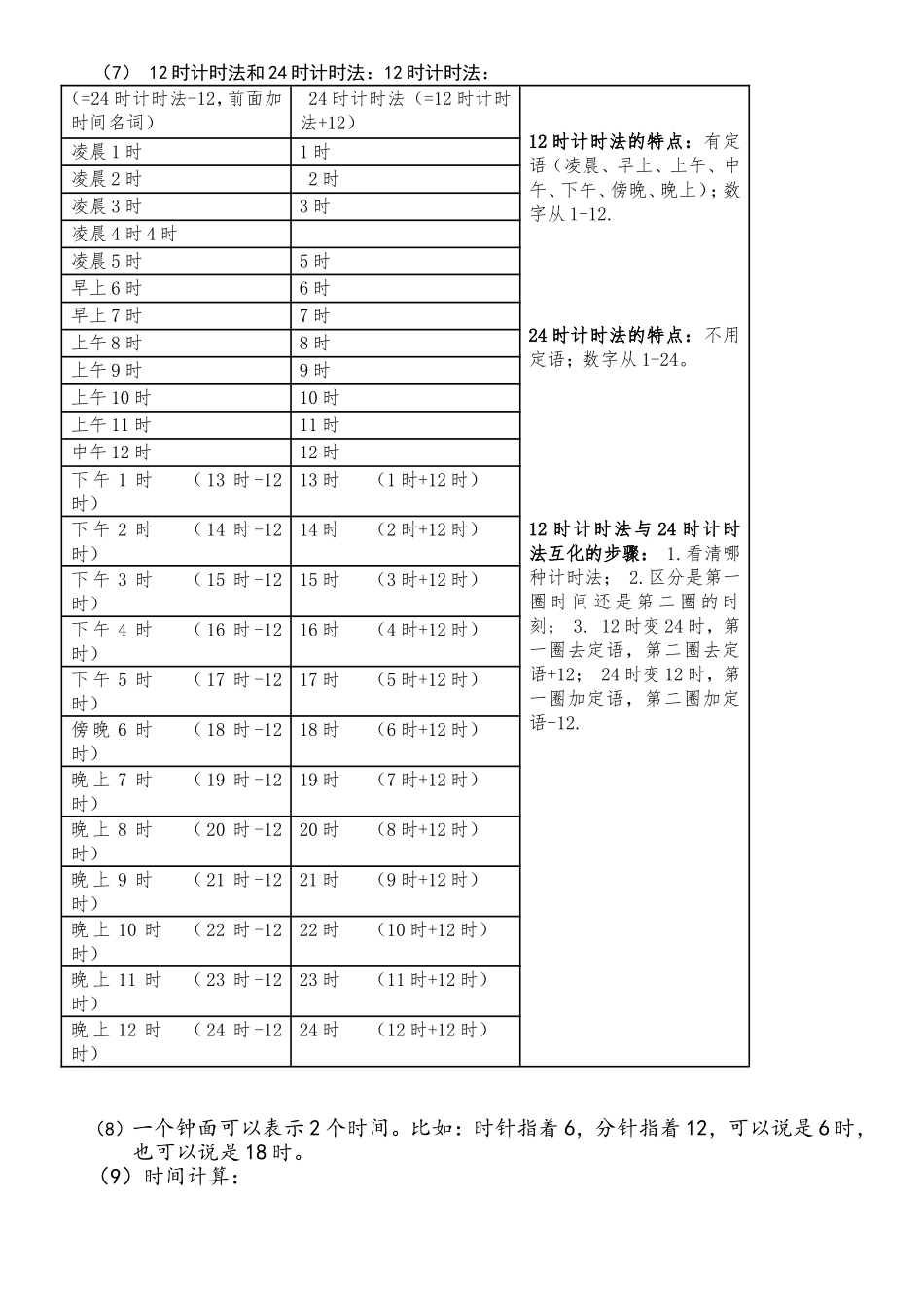 沪教版知识点归纳 —— 一年级数学-下册.doc_第3页