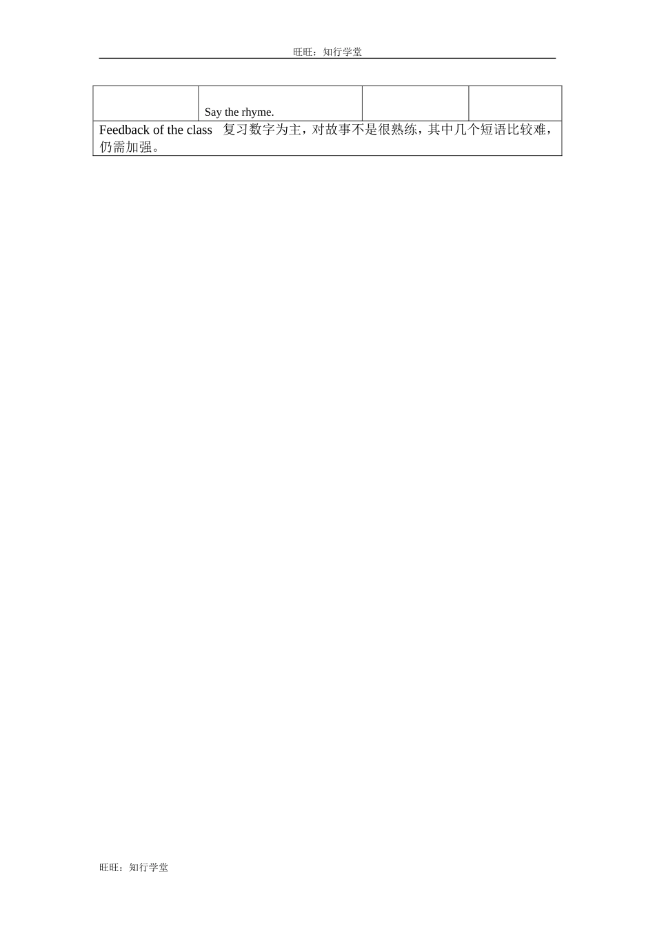 牛津上海版三上Unit 10《Numbers》（Period 1）word教案[旺旺：知行学堂].doc_第2页