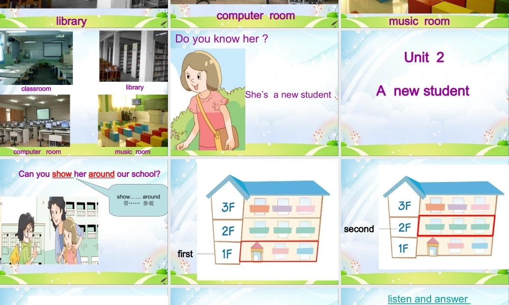 （译林版） 五年级英语上册 《Unit 2 A new student》ppt课件2.ppt