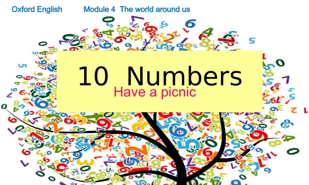 unit 10 numbers第1课时.ppt