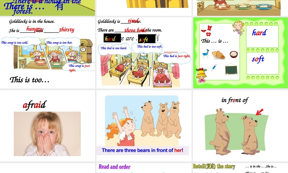 （译林版） 五年级英语上册 《Unit 1 Goldilocks and the three bears》ppt课件6.ppt