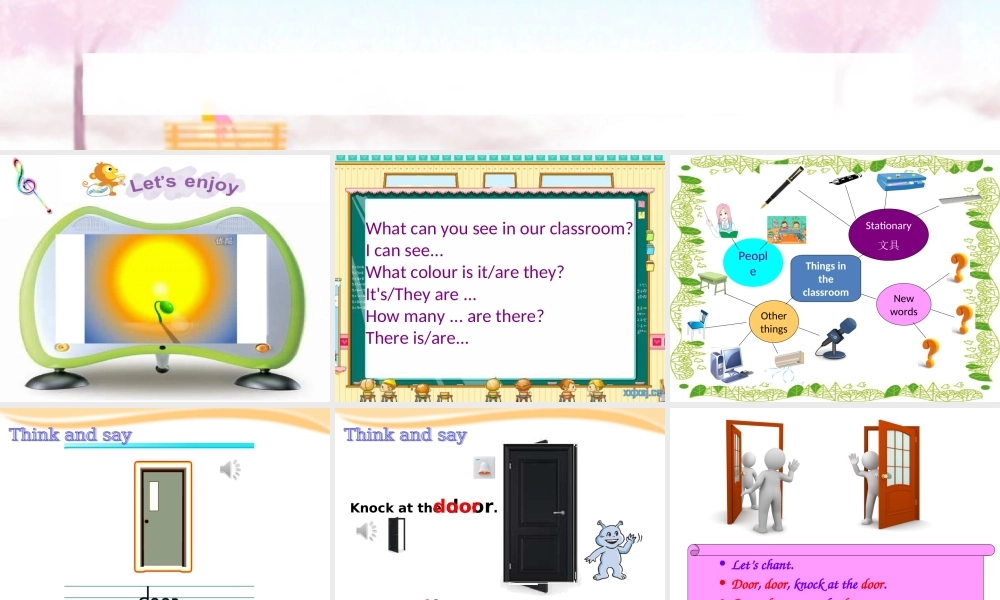 unit 7 in the classroom第1课时.ppt