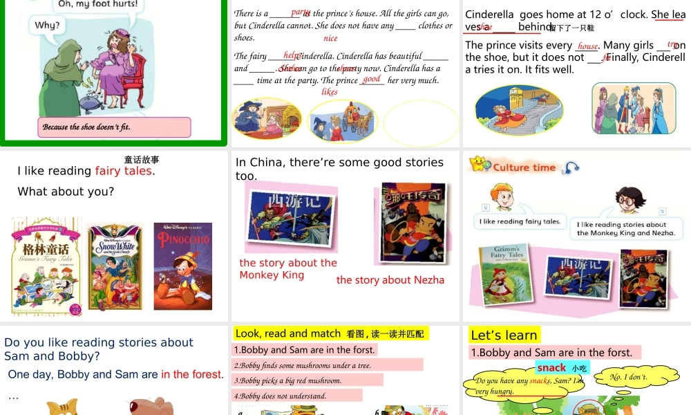 牛津译林版小学英语五下《Unit 1 Cinderella》PPT课件 (2).ppt