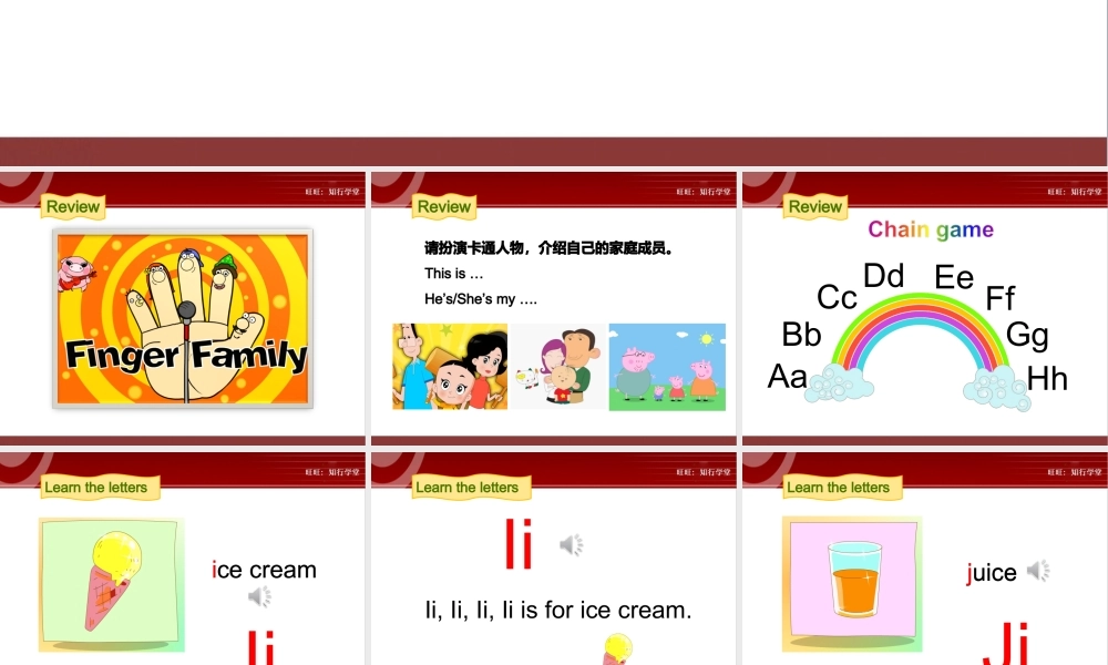 牛津上海版三上Unit 5《My family》（第3课时）ppt课件[旺旺：知行学堂].ppt