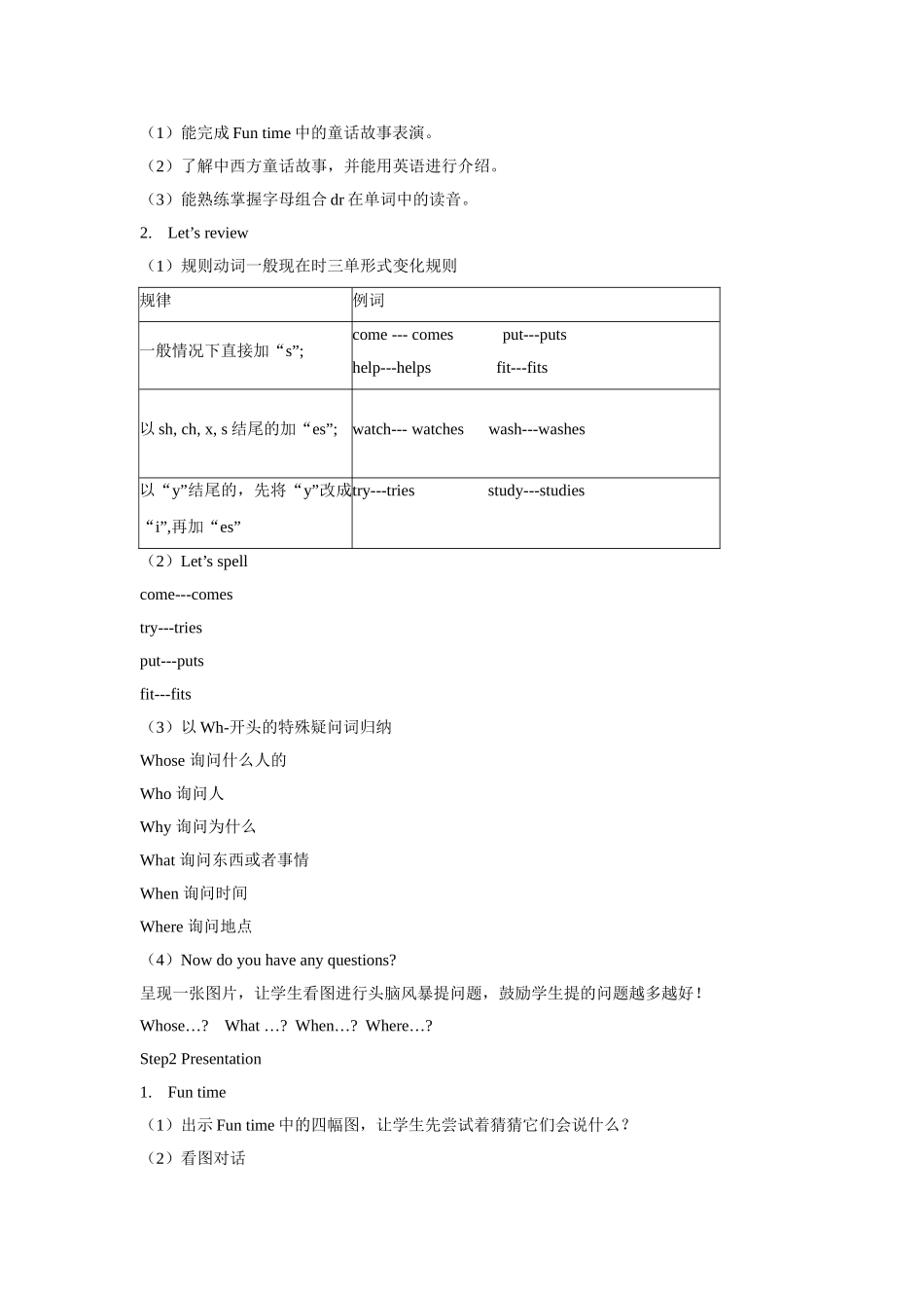 【精品】Unit1Fun time, Sound time & Culture time(教案)译林版(三起)-五年级英语下.doc_第2页