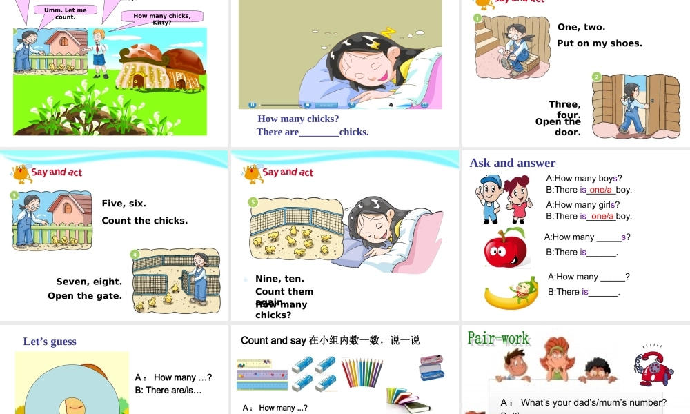 unit 10 numbers第2课时.ppt