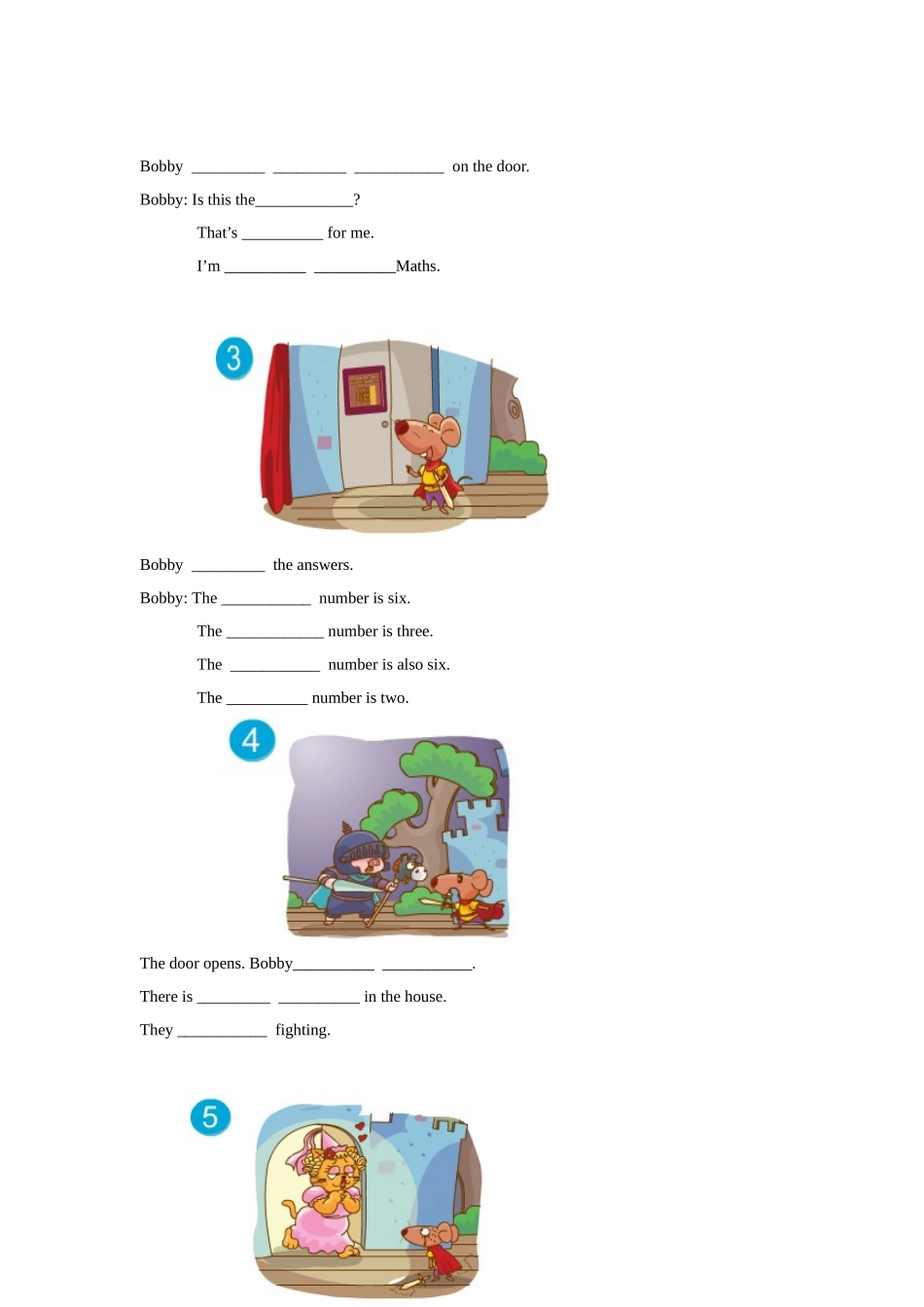 【精品】Unit8 Cartoon time(练习及解析)译林版(三起)-五年级英语下.doc_第2页
