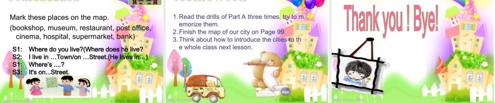 牛津译林版小学英语五下《Project 1 Around our city 》PPT课件.ppt