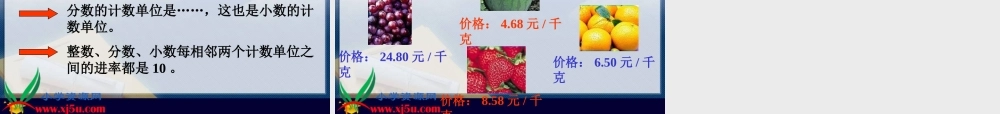沪教小学数学四下《2.2小数的意义》PPT课件 (1).ppt