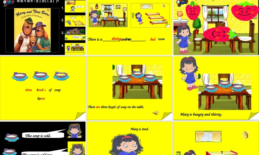 新5A Unit1 Goldilocks and three bears Story time.ppt