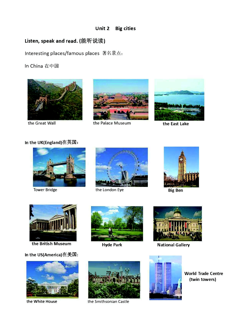 六年级上册英语Join in知识要点汇总.pdf_第2页