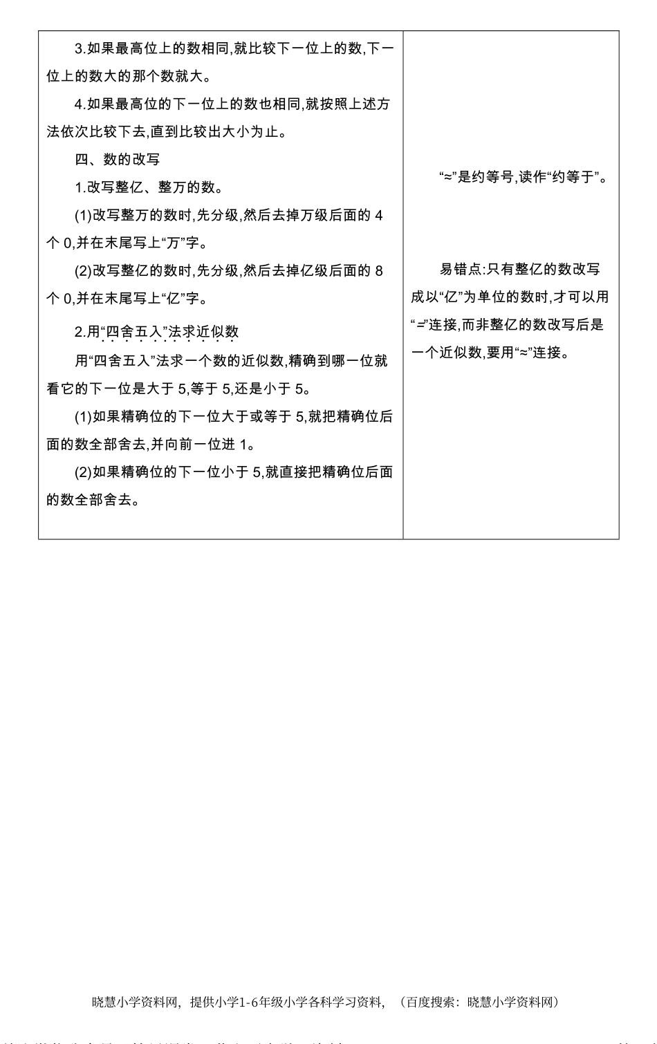 一年级上册数学北京课改版知识要点.pdf_第2页