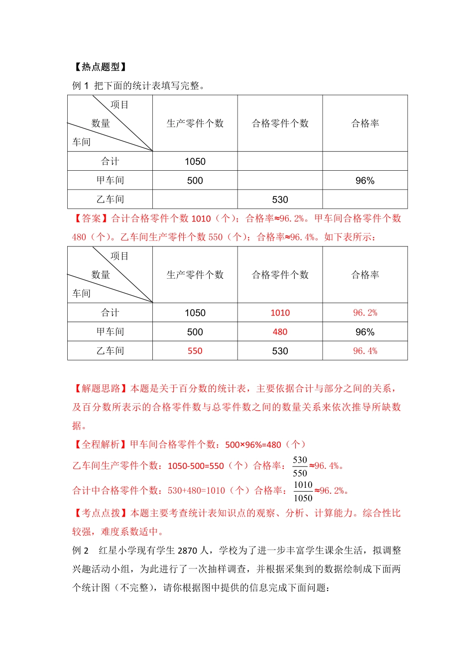 【精品】2018小升初数学热点题型 七 统计与概率.pdf_第3页