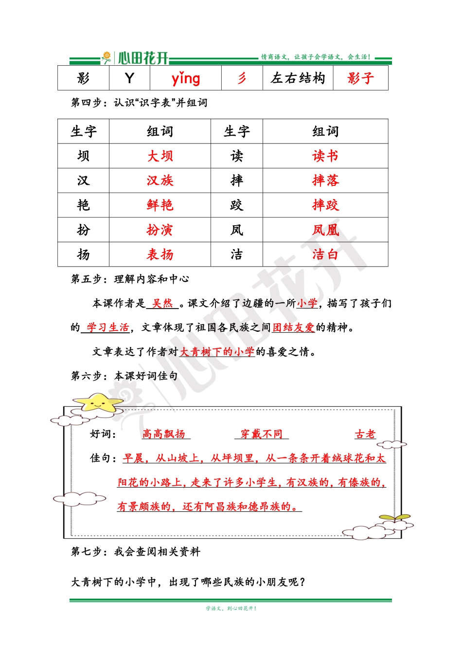 【语文基本功训练营】—三年级上册校内知识周周练第1单元预习解析（部编版）.pdf_第2页