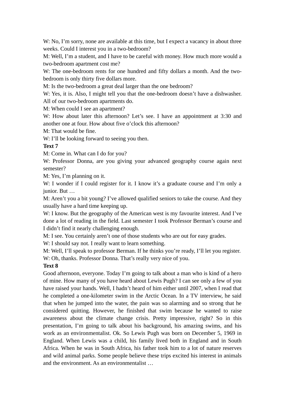 2018年天津卷高考听力材料.docx_第3页