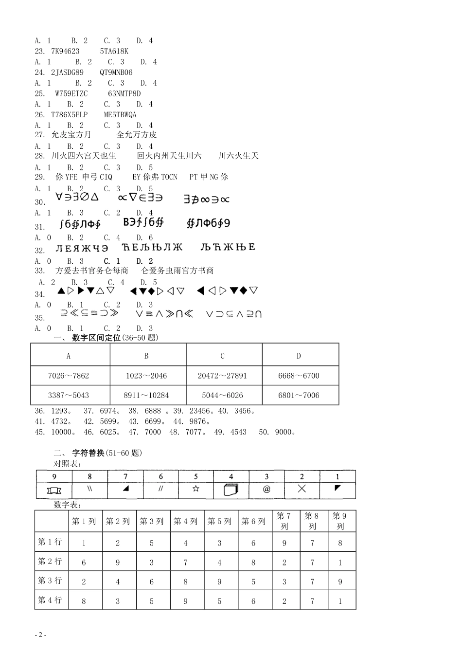 2005年江苏省公务员考试《行测》真题（B类卷）.pdf_第2页