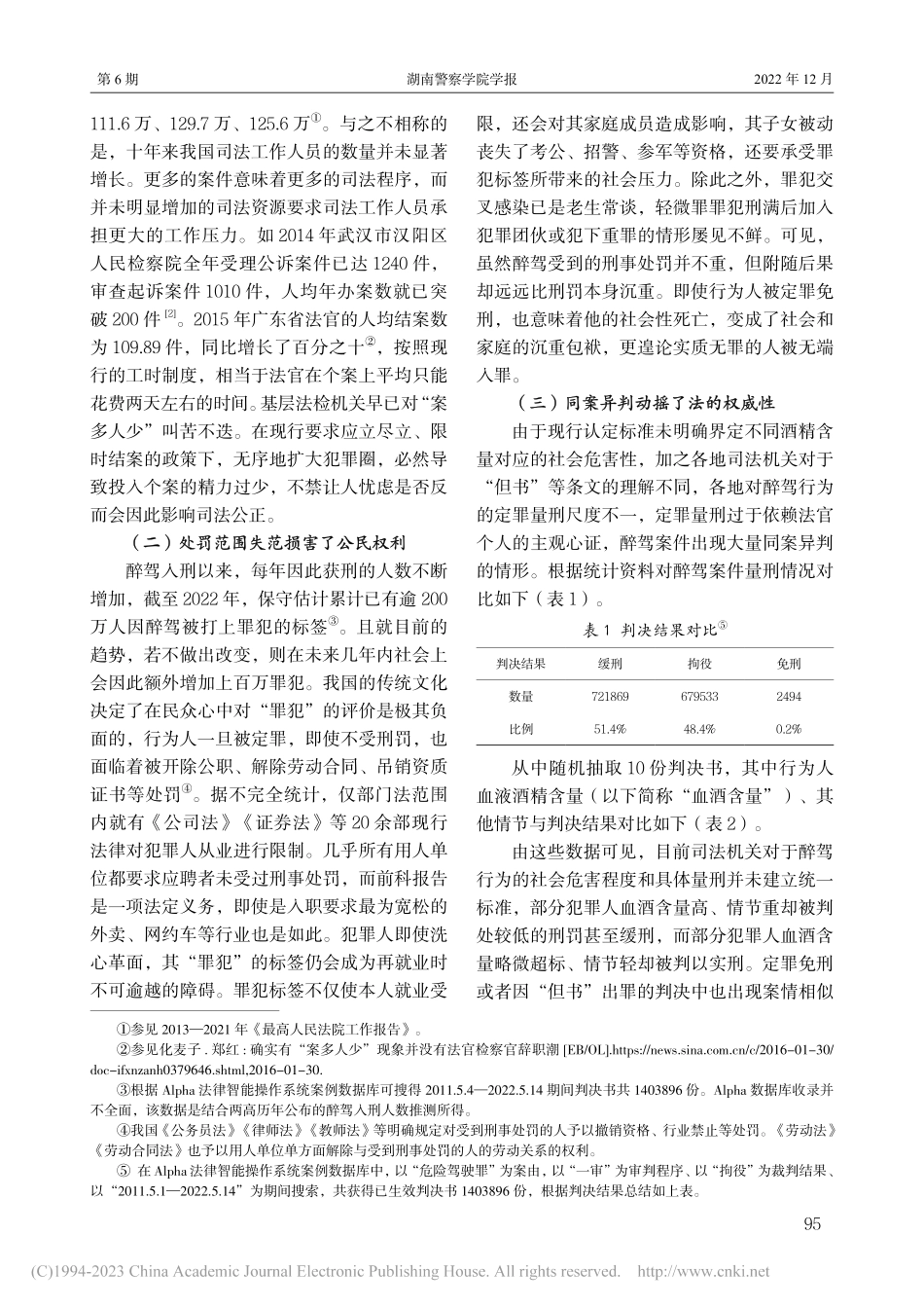 醉驾认定标准的合理性质疑及...建构——基于实证分析的视角_贺晓曈.pdf_第2页
