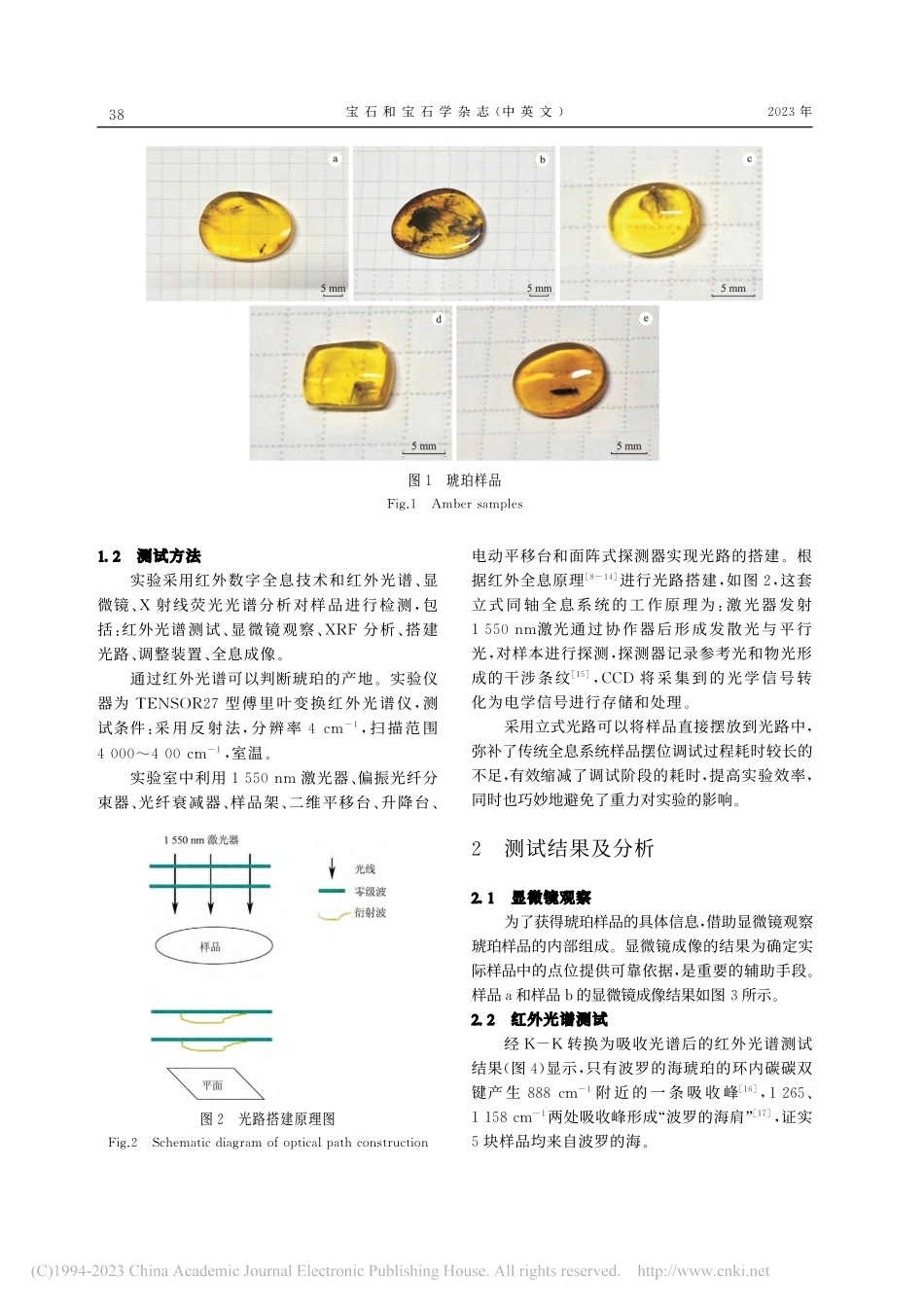 波罗的海琥珀的红外全息成像研究初探_么远.pdf_第3页