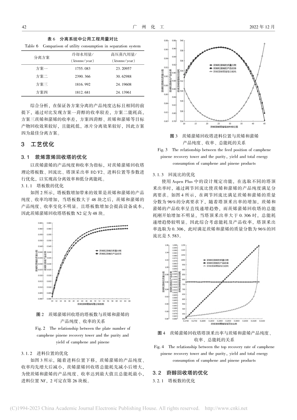 冰片副产物粗品白轻油及小茴...的资源化回收工艺模拟与优化_肖春燕.pdf_第3页