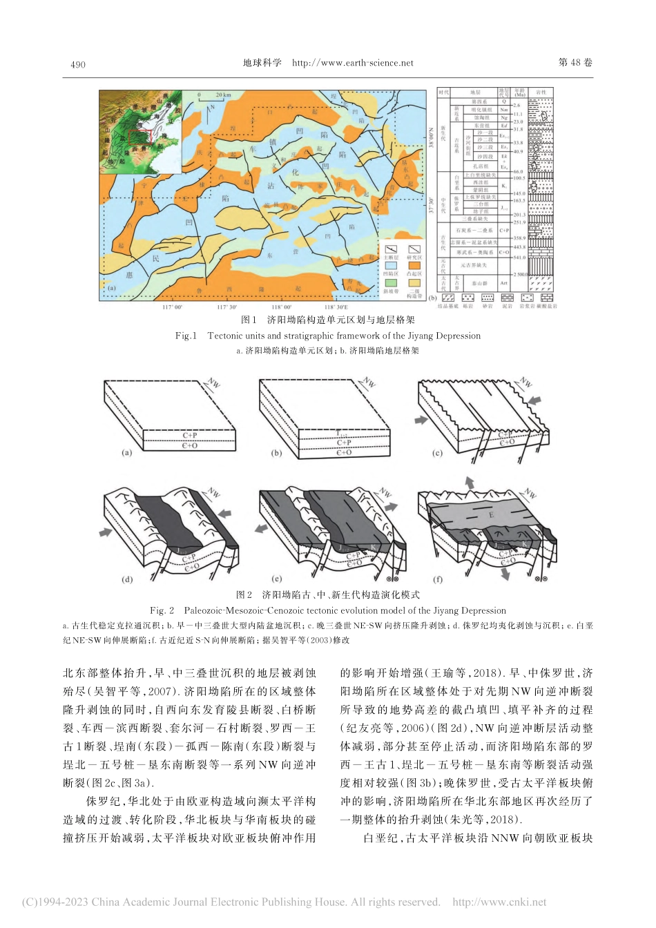 渤海湾盆地济阳坳陷潜山发育规律及成因类型划分_张勐.pdf_第3页