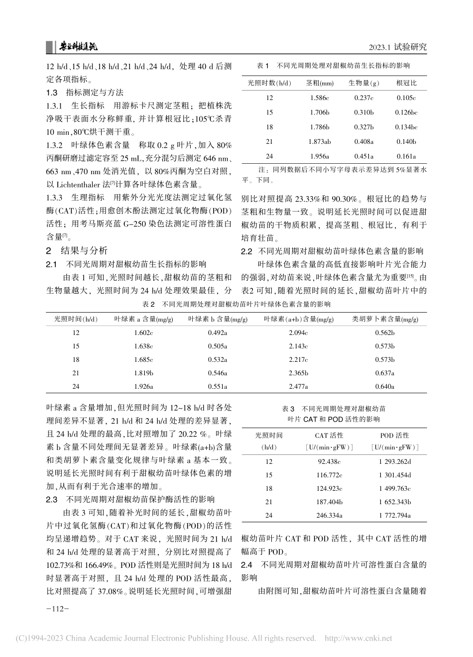 不同光周期对甜椒幼苗生长的影响_董秀霞.pdf_第2页