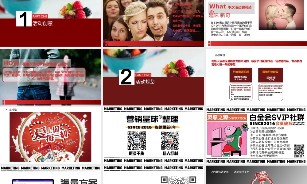 酸奶品牌520表白日档期推广需求.pptx