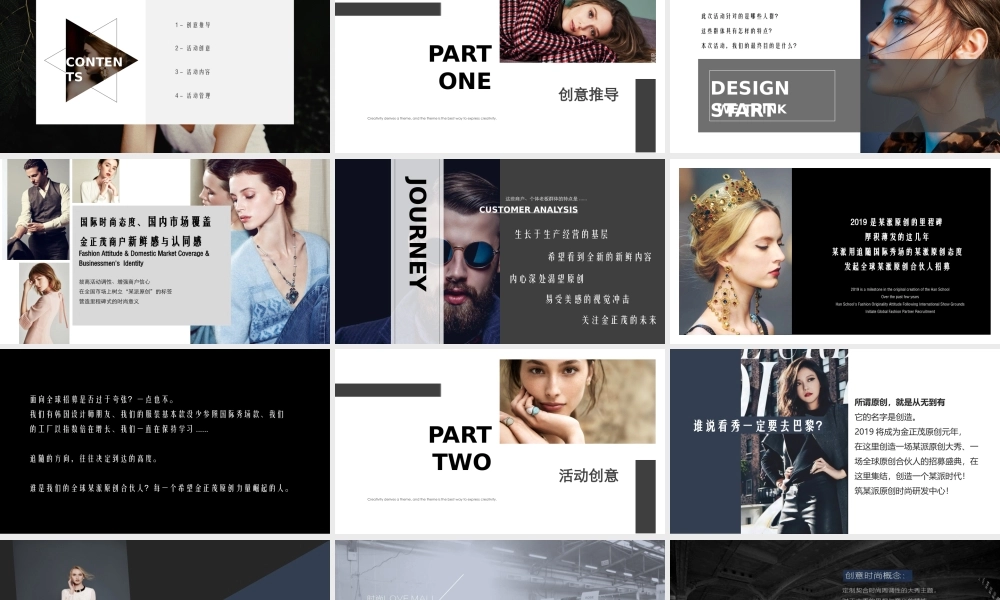 03.2019高端服装商场开业活动活动策划方案.pptx