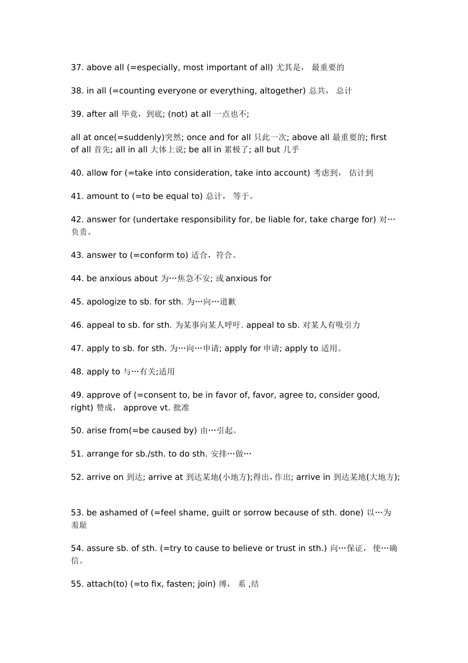 翻译常考翻译词组100条【更多资料加入翰轩学社】.doc_第3页