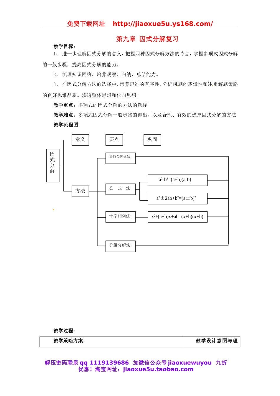 北京课改初中数学七下《8.1因式分解》word教案 (3).doc_第1页