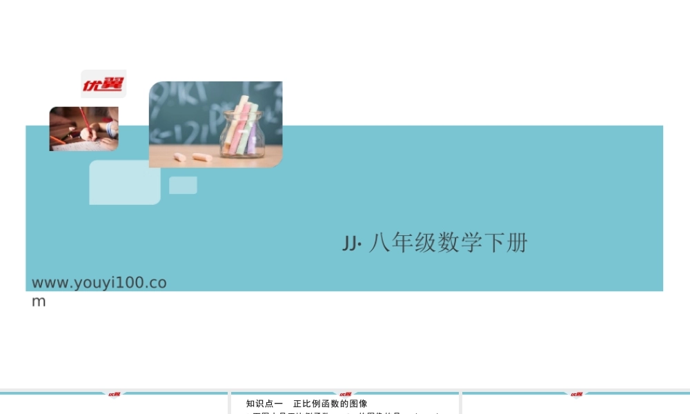 21.2第1课时 一次函数的图像.ppt