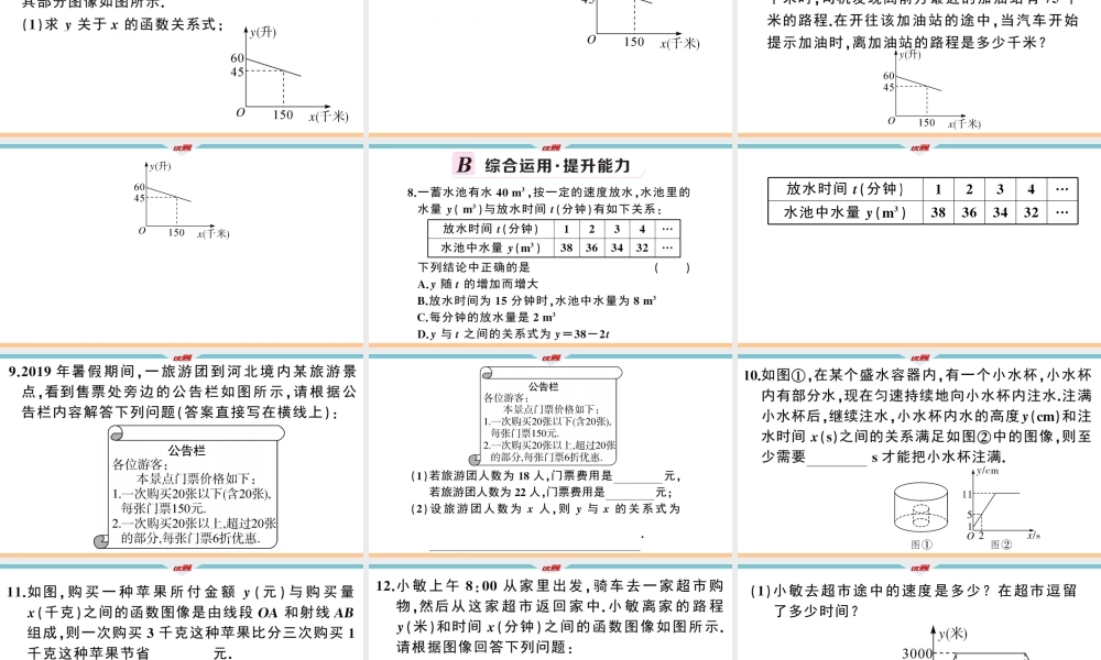 21.4第1课时 单个一次函数的应用.ppt
